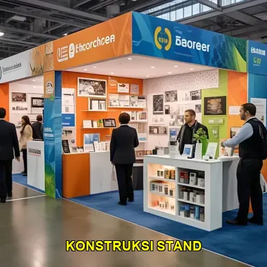 konstruksi stand